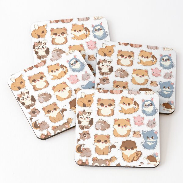 Item preview, Friendly Woodland Animals - Colorful Kids Illustration designed and sold by Emaga Digital Studio.