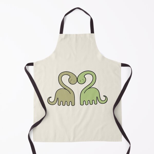 Item preview, LOVEY DINOS: Diplodocus heart cuddle (beige) designed and sold by EmiliaMoscovich.