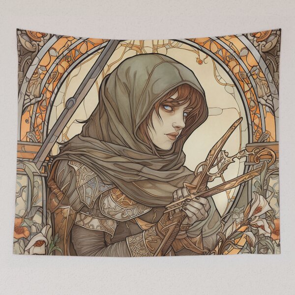 Item preview, Assassin drawing designed and sold by ComicsFactory.