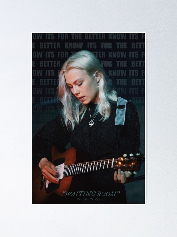 "Phoebe Bridgers Waiting Room Poster" Poster for Sale by ellalbrettt