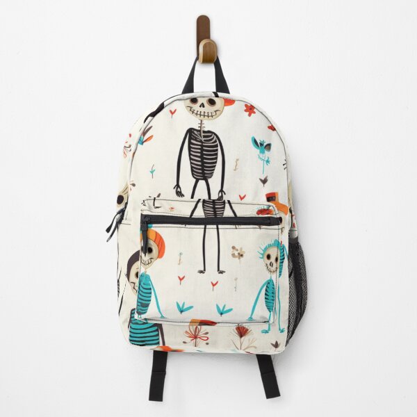 Item preview, Happy skeletons with hats pattern designed and sold by SmileshareShop.