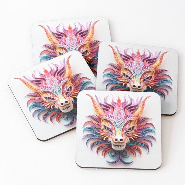 Item preview, Alebrije, paper quilling, Dragon Goat designed and sold by Imaginarium888.