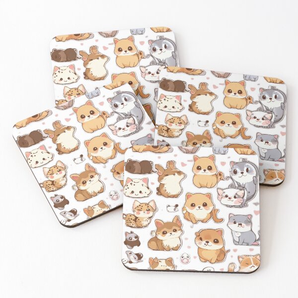Item preview, Cheerful Animal Friends - Cute Classroom Clipart designed and sold by Emaga Digital Studio.