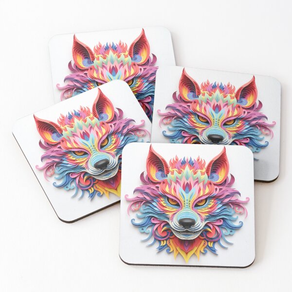 Item preview, Alebrije, paper quilling, Wolf designed and sold by Imaginarium888.