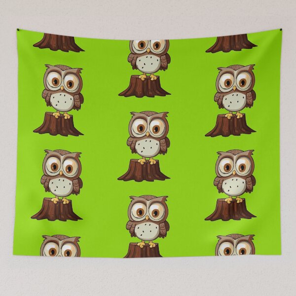 Item preview, A beautiful cartoon owl  designed and sold by Shadyshoo.