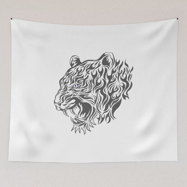 Item preview, Unleash the Tiger: Striking T-Shirt Designs designed and sold by FMQ Store.