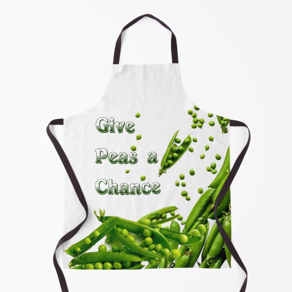 Item preview, Give peas a chance. Slogan designed and sold by EdgyEdgeArt.