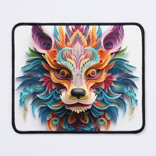 Item preview, Alebrije, paper quilling, Wolf designed and sold by Imaginarium888.