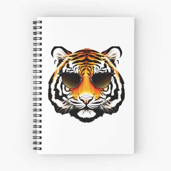 Item preview, Drawing Tiger head with sunglasses designed and sold by The best online style shop.
