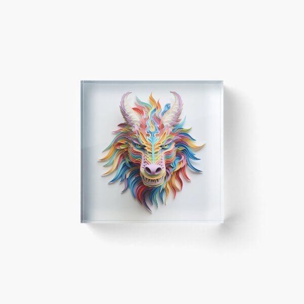 Item preview, Alebrije, paper quilling, Goat designed and sold by Imaginarium888.