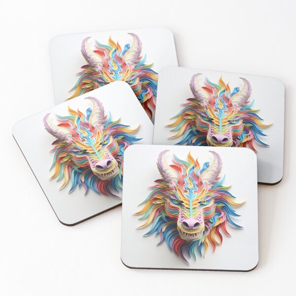Item preview, Alebrije, paper quilling, Goat designed and sold by Imaginarium888.