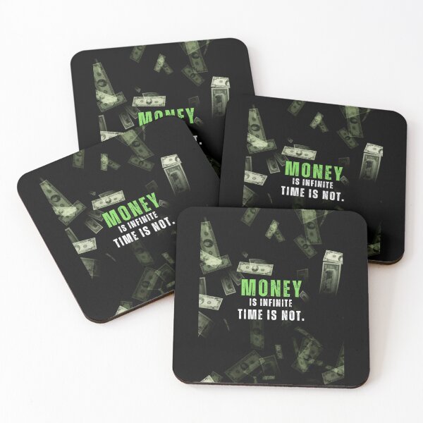 Item preview, Money is Infinite Motivational Quote designed and sold by hiunlimit.