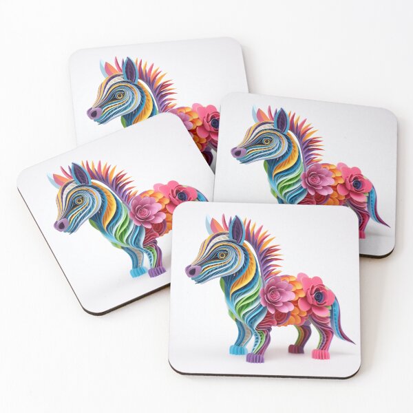 Artikelvorschau, Alebrije, Papierquilling, Zebra entworfen und verkauft von Imaginarium888.