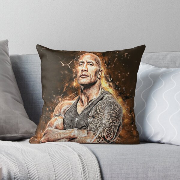 Dwayne Johnson Throw Pillows for Sale - Fine Art America