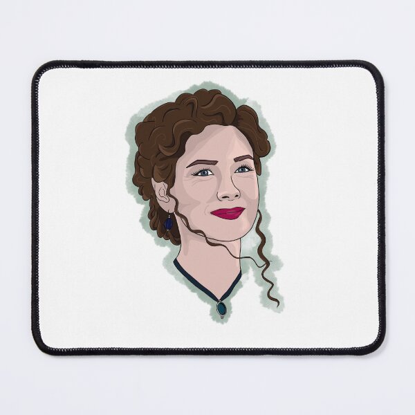 Item preview, Claire Outlander Character Cartoon w/ background designed and sold by kaspertheghost.