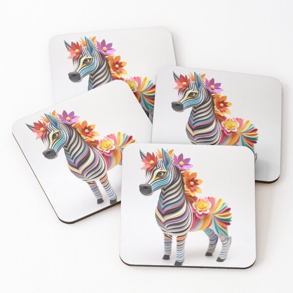 Item preview, Alebrije, paper quilling, Zebra designed and sold by Imaginarium888.