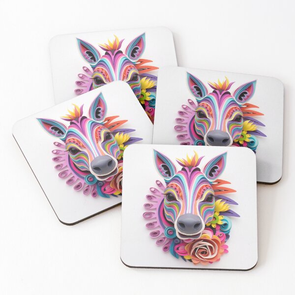 Item preview, Alebrije, paper quilling, Zebra designed and sold by Imaginarium888.