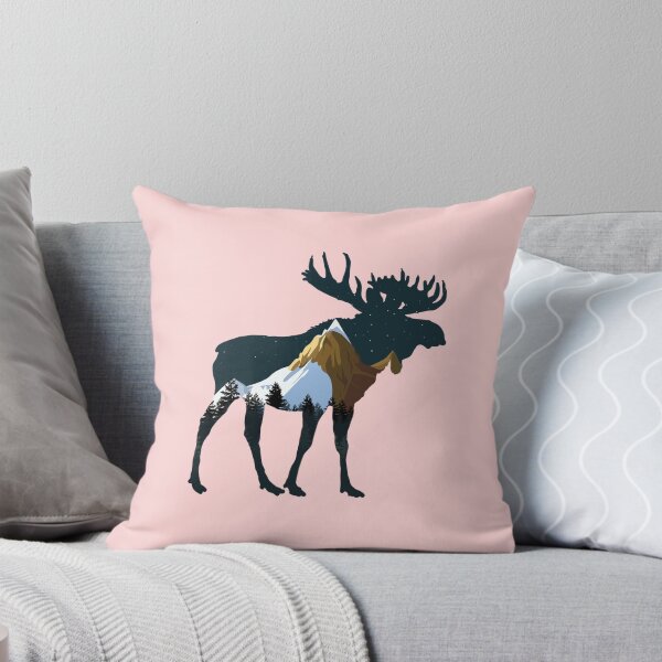 Item preview, Night Forest Moose designed and sold by HappyArts90.