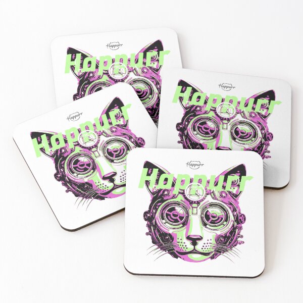 Item preview, Cyberpunk style, mechanical style, cat designed and sold by Happurr.