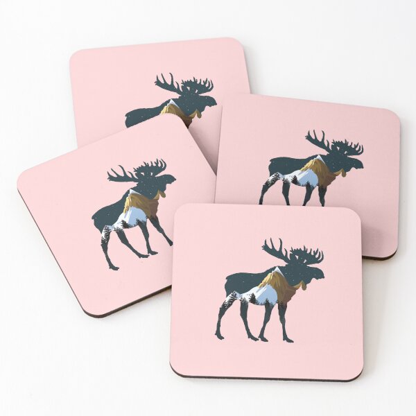 Item preview, Night Forest Moose designed and sold by HappyArts90.