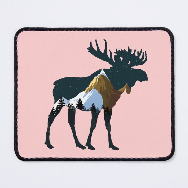 Item preview, Night Forest Moose designed and sold by HappyArts90.