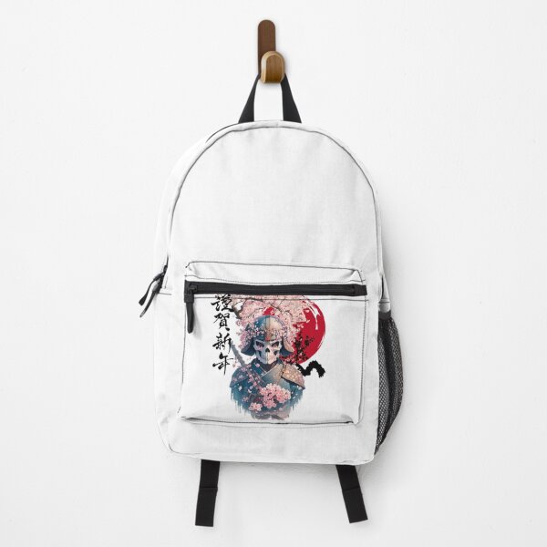 Item preview, Japanese Warrior Samurai With Cherry Blossoms Anime Art  designed and sold by AlexanderMMarro.