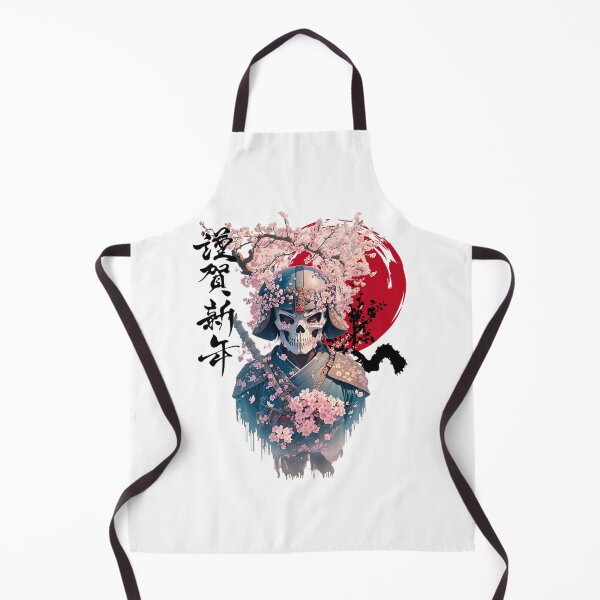 Item preview, Japanese Warrior Samurai With Cherry Blossoms Anime Art  designed and sold by AlexanderMMarro.