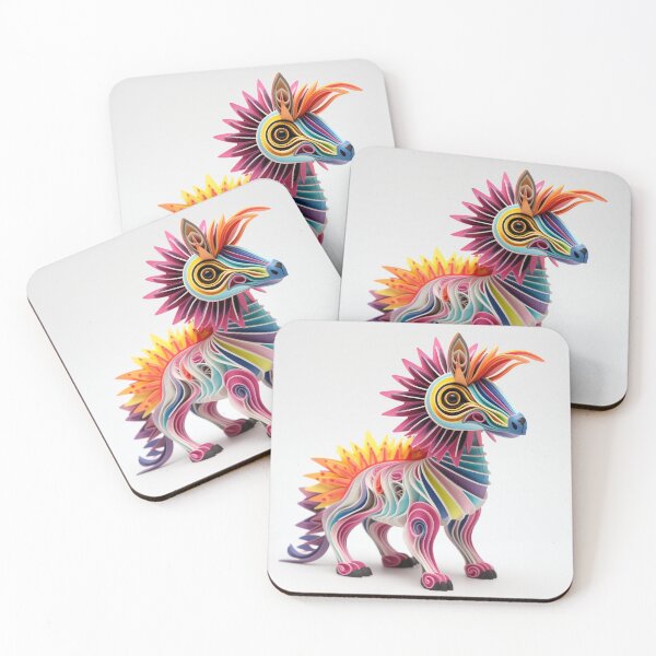 Item preview, Alebrije, paper quilling, Zebra designed and sold by Imaginarium888.
