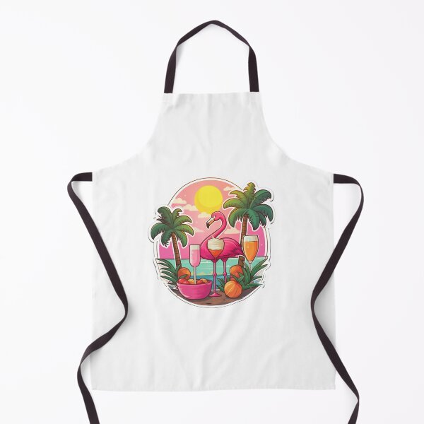 Item preview, Summer party vibe flamingo design designed and sold by SmileshareShop.