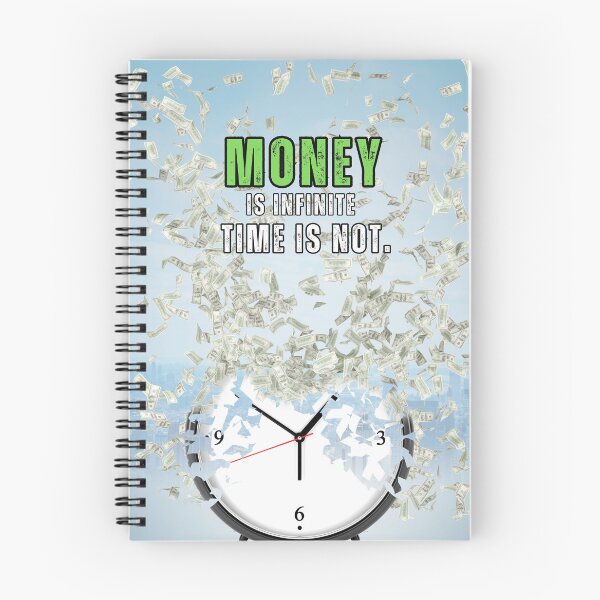 Item preview, Alarm Clock Money is Infinite Motivational Quote designed and sold by hiunlimit.