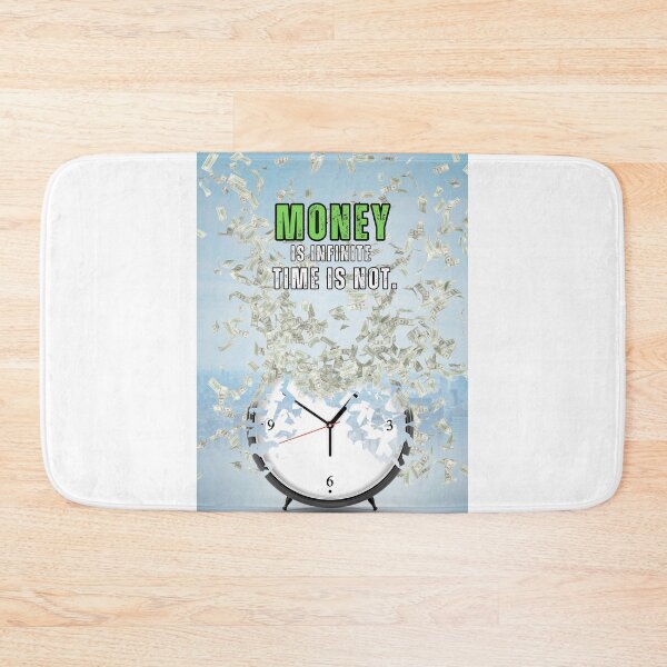 Item preview, Alarm Clock Money is Infinite Motivational Quote designed and sold by hiunlimit.