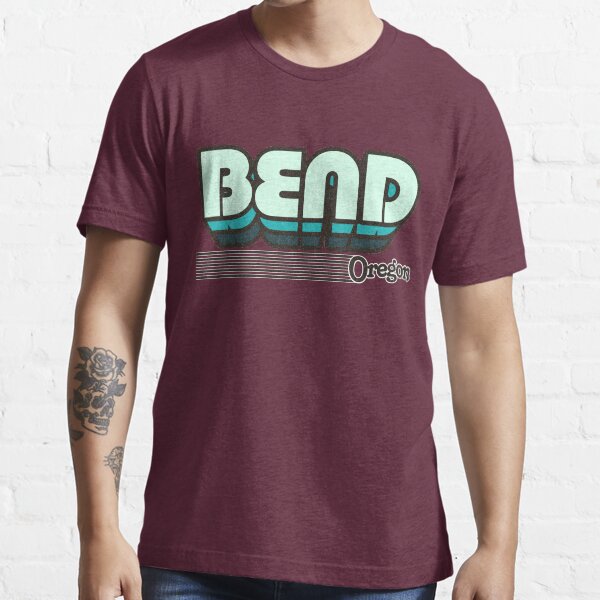 "Bend, Oregon Retro Stripes" Tshirt for Sale by retroready Redbubble bend tshirts