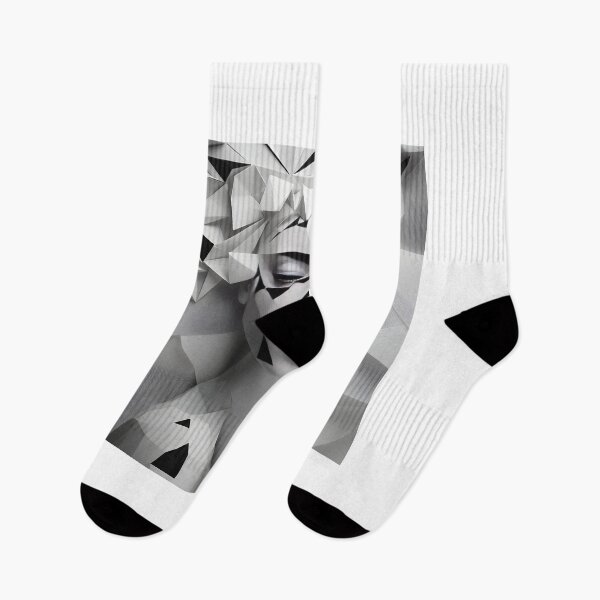 Item preview, Monochromatic Muse: Woman with a Painted Soul designed and sold by dacovhurtado.