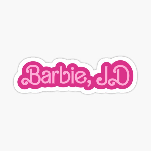 Vista previa del artículo con la obra «Esta Barbie es abogada, Barbie JD», diseñado y vendido por allamericanash.