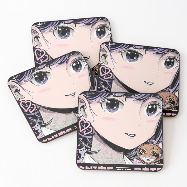 Item preview, Just A Girl Who Loves Anime And Cats Mangas Anime   designed and sold by JoeCDyer.