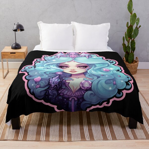 Item preview, Cute Candy Goth Crystal Witch in Pink and Blue designed and sold by 20th-eclipse.