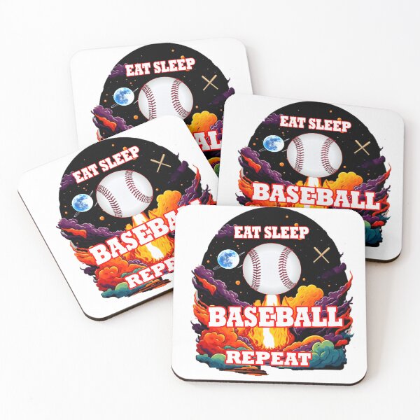 Item preview,   Eat Sleep Baseball Repeat designed and sold by Angelle55.