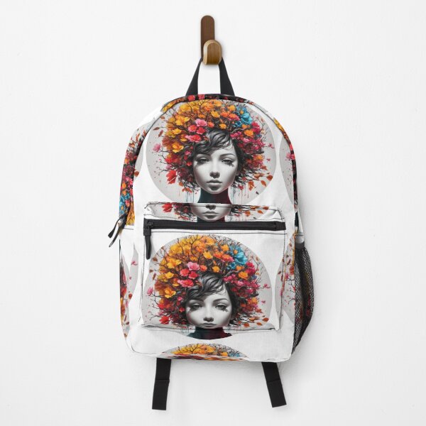 Item preview, Summer's Contrasting Beauty: High-Definition Tree Girl in Full Bloom designed and sold by AmazingLab.