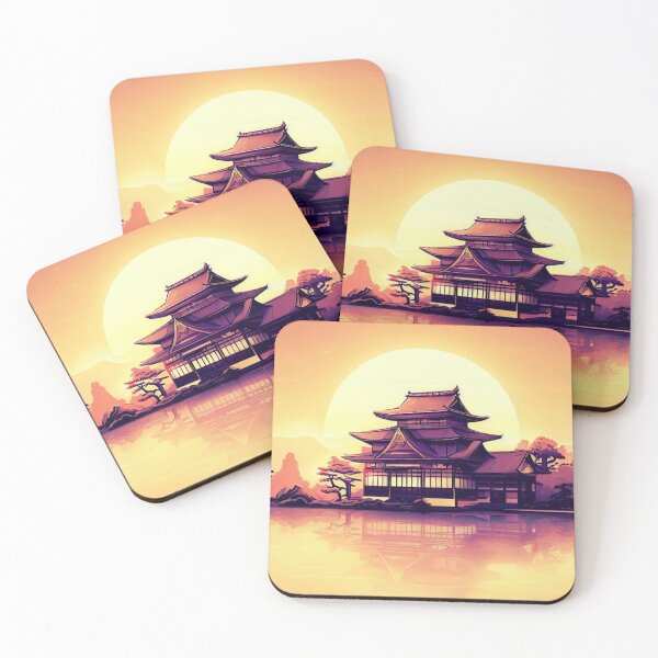 Item preview, japanese palace at sunrise designed and sold by VictorCV.