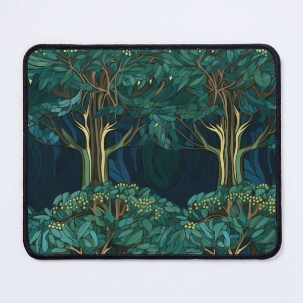 Item preview, Art Nouveau Forest of Trees designed and sold by NorthSkyPoint.