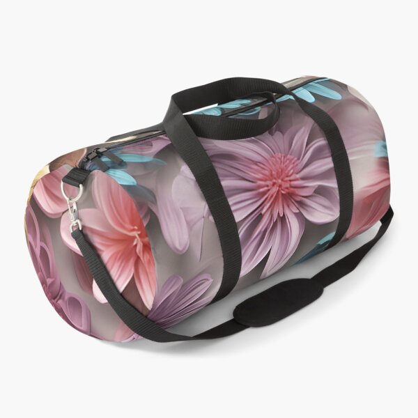 Item preview, Colorful retro flowers pattern designed and sold by DarkFablecation.