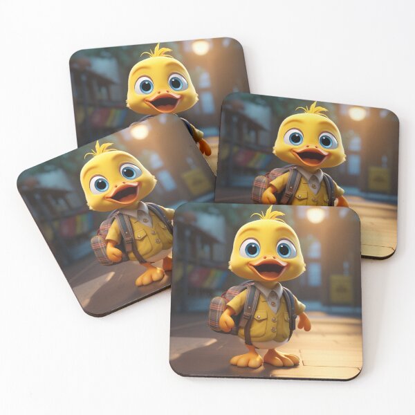 Item preview, Happy Elementary School Duck designed and sold by CreativeShed.