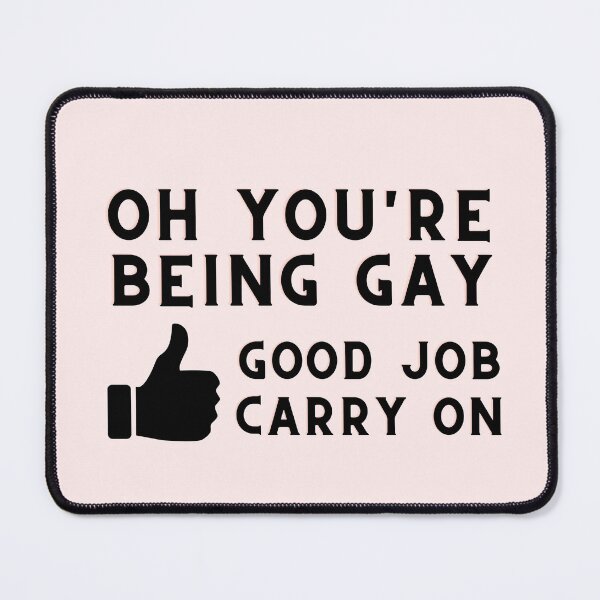 Item preview, Heartstopper Quote Darcy Olsson | Oh you're being gay good job carry on Funny Thumbs Up designed and sold by emcazalet.