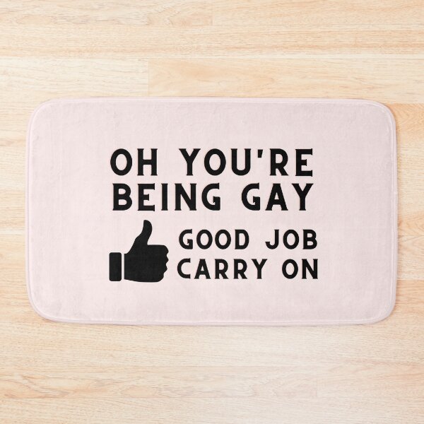 Item preview, Heartstopper Quote Darcy Olsson | Oh you're being gay good job carry on Funny Thumbs Up designed and sold by emcazalet.
