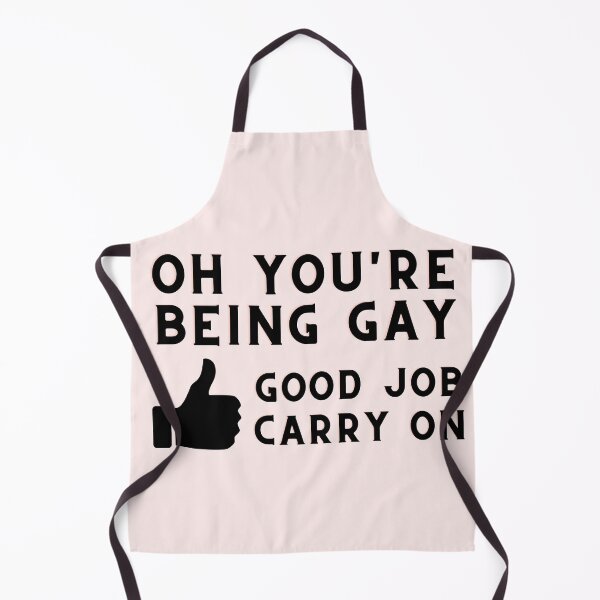 Item preview, Heartstopper Quote Darcy Olsson | Oh you're being gay good job carry on Funny Thumbs Up designed and sold by emcazalet.