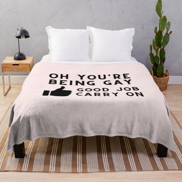 Item preview, Heartstopper Quote Darcy Olsson | Oh you're being gay good job carry on Funny Thumbs Up designed and sold by emcazalet.