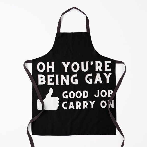 Item preview, Heartstopper Quote Darcy Olsson | Oh you're being gay good job carry on Funny Thumbs Up designed and sold by emcazalet.