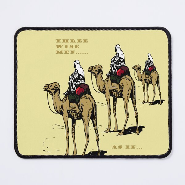 Item preview, Christmas Humor Three Wise Men ..... As If  designed and sold by taiche.
