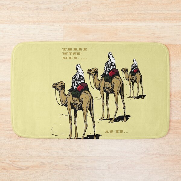 Item preview, Christmas Humor Three Wise Men ..... As If  designed and sold by taiche.