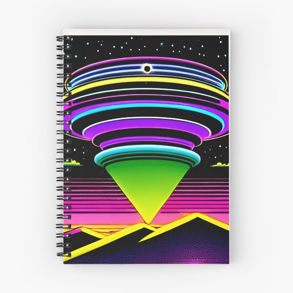 Item preview,  Area 51 – Trippy Neon Retro UFO 107 | Grusch designed and sold by Benito Del Ray.